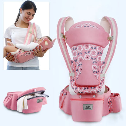 Ergonomic Baby Hipseat Carrier Backpack