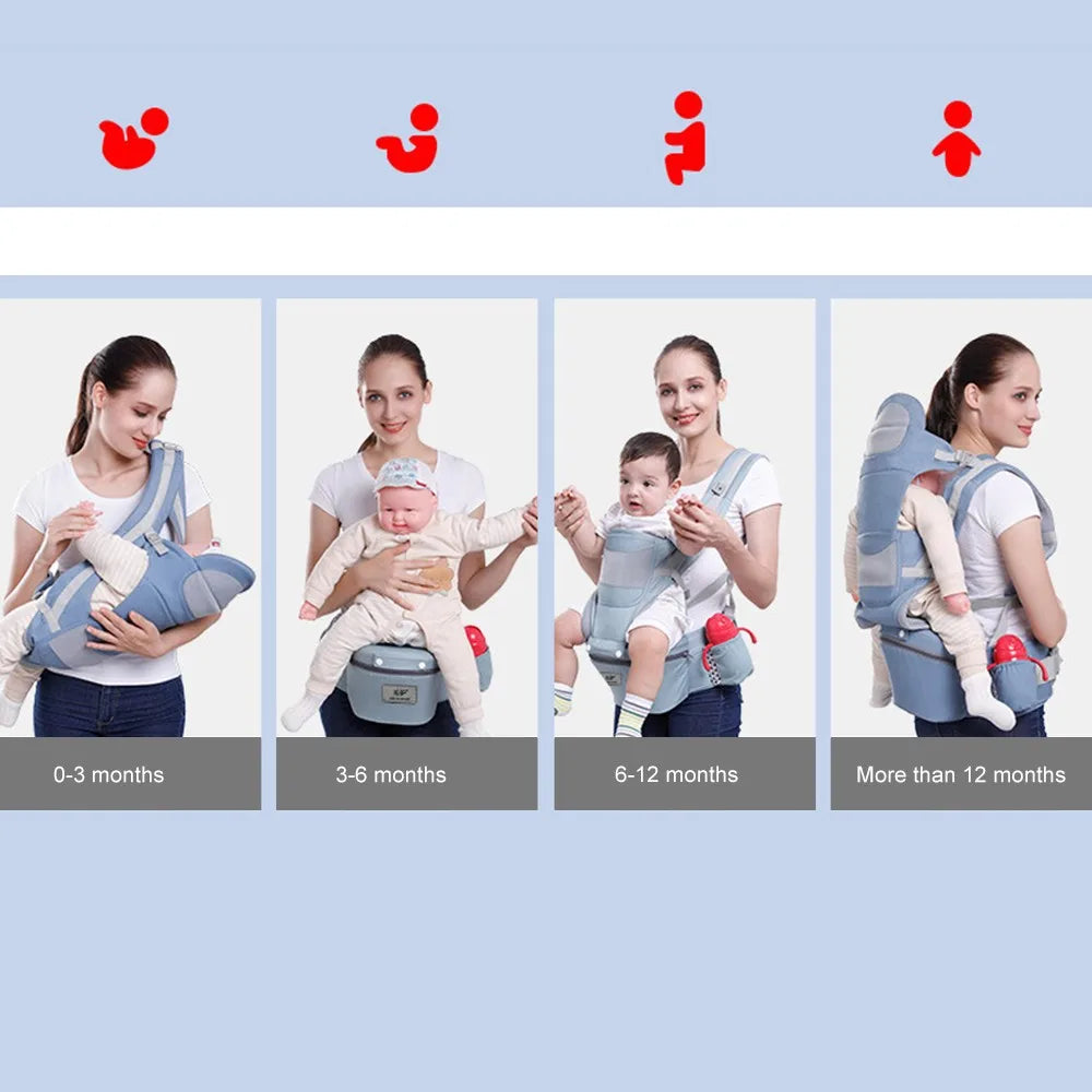 Ergonomic Baby Hipseat Carrier Backpack