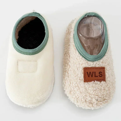 Winter Warm Plush Baby Slippers