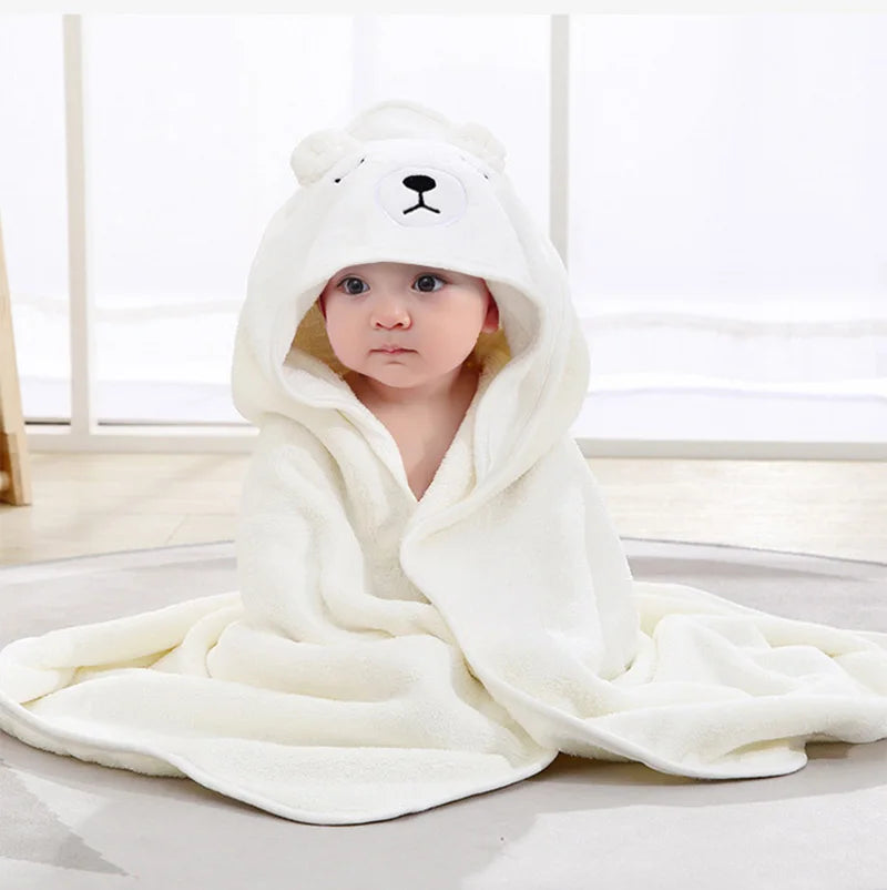 Cartoon Animal Baby Bath Towels