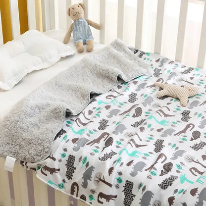 Baby Double Layer Soft Fleece Blanket