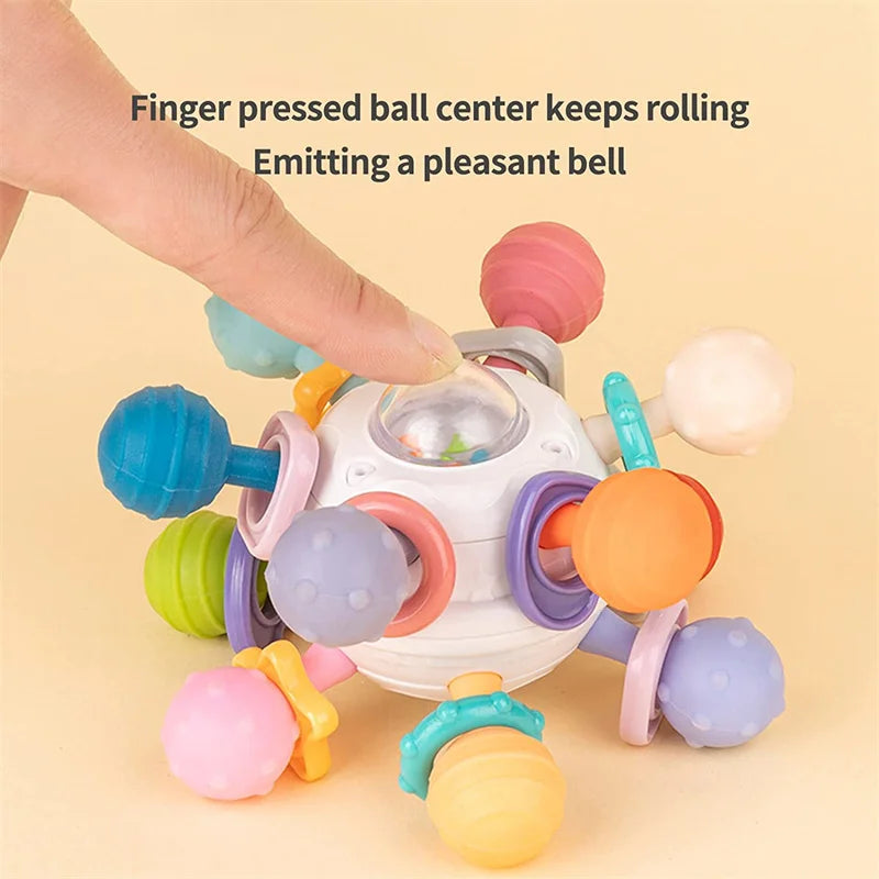 Rotating Rattle Ball Baby Teether