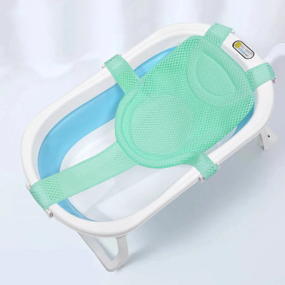 Adjustable Cross-Shaped Baby Bath Pillow