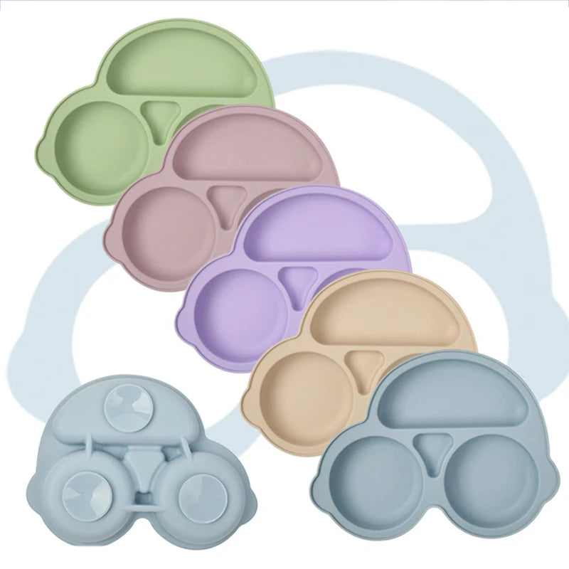 Baby Safe Silicone Suction Plate