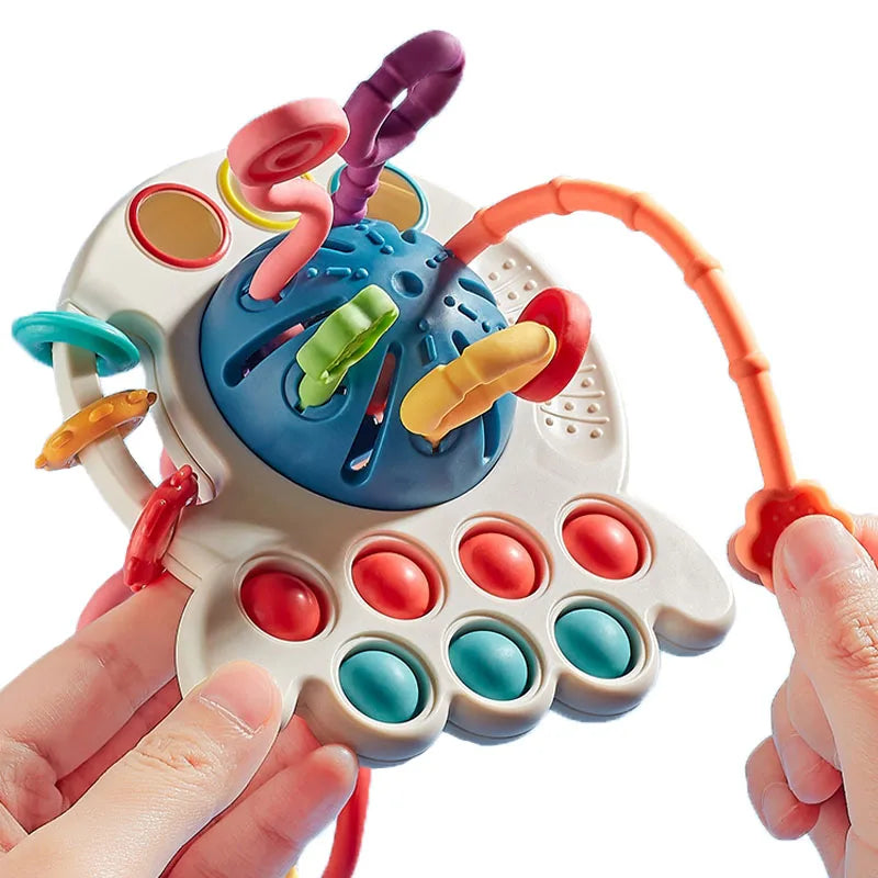 Rotating Rattle Ball Baby Teether