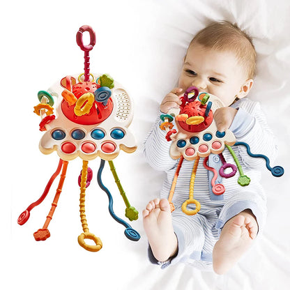 Rotating Rattle Ball Baby Teether