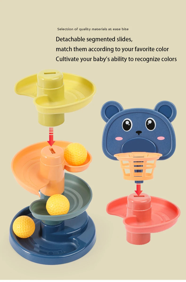 Baby Montessori Rolling Toy Ball