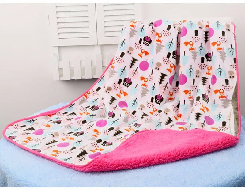 Baby Double Layer Soft Fleece Blanket