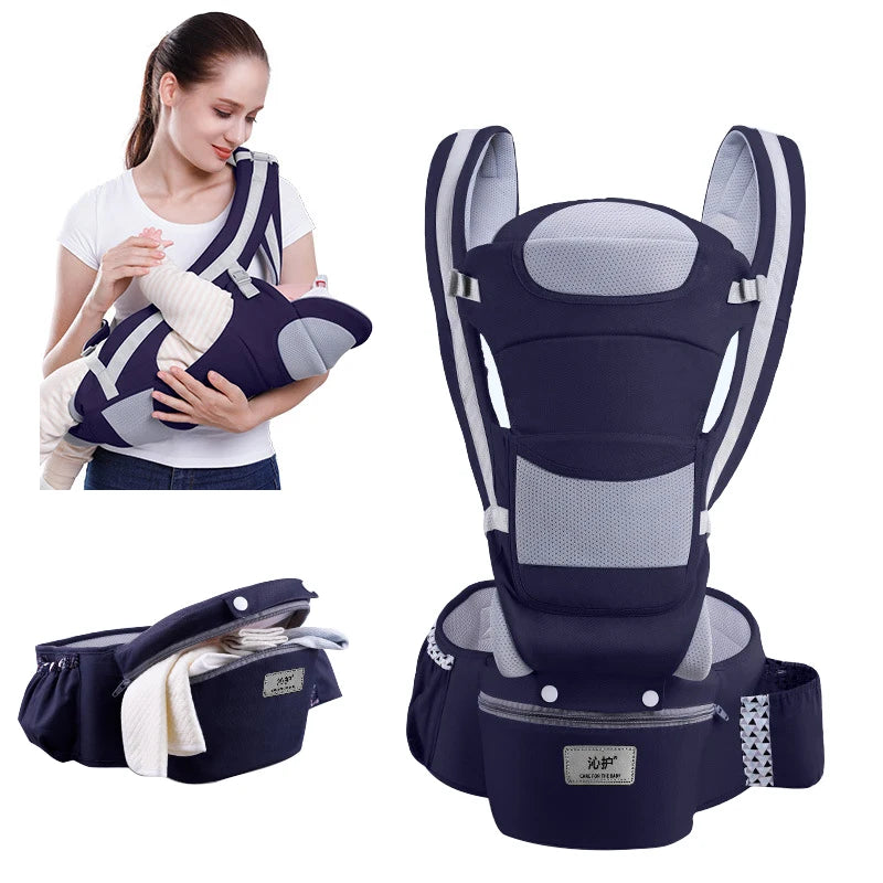 Ergonomic Baby Hipseat Carrier Backpack