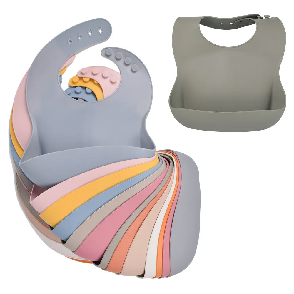 Silicone Bibs for Baby Feeding