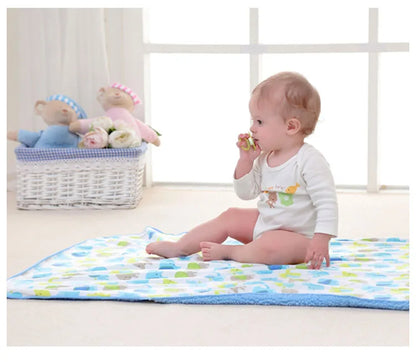 Baby Double Layer Soft Fleece Blanket