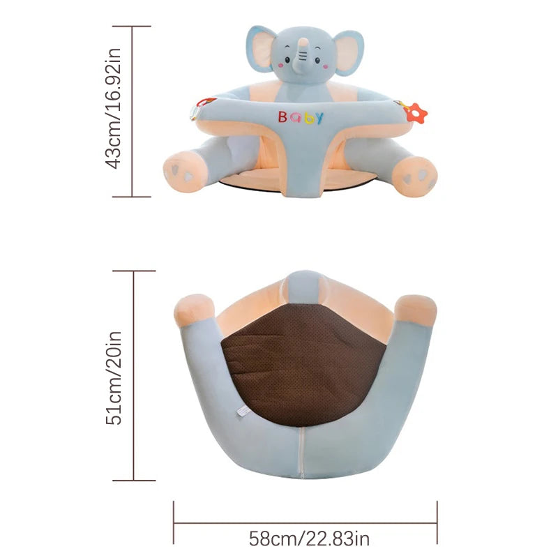 Baby Plush Toddler Support Seat Cover