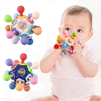 Rotating Rattle Ball Baby Teether