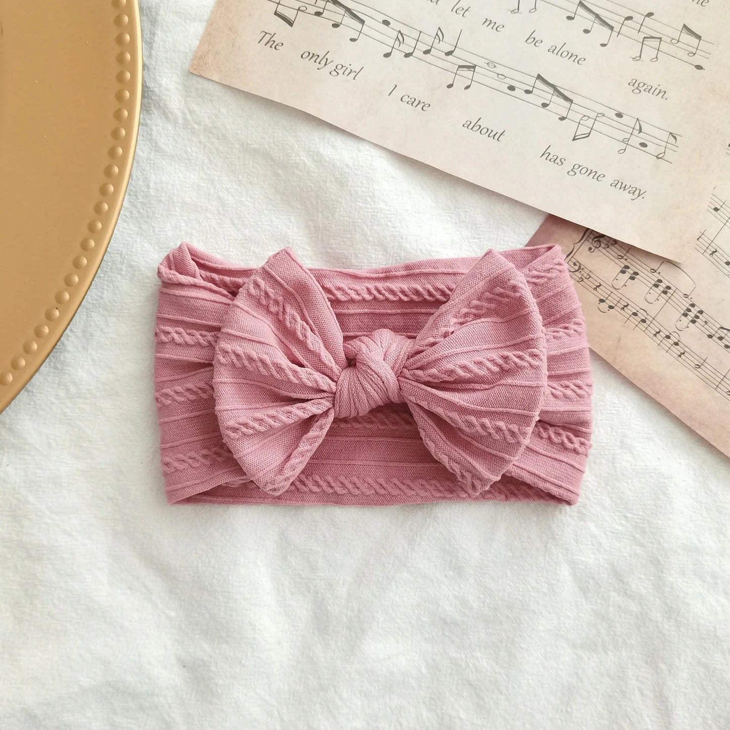 Lovely Elastic Knit Baby Headband