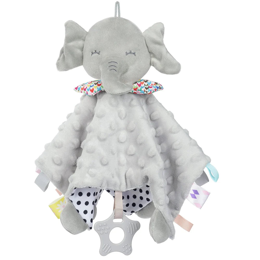 Baby Blanket with Teether Dolls Toy