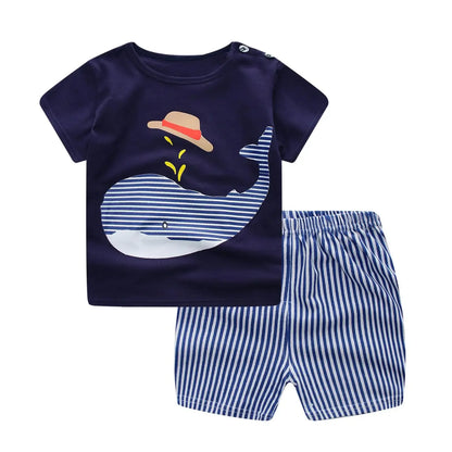 Baby Boy T-Shirt & Shorts Set