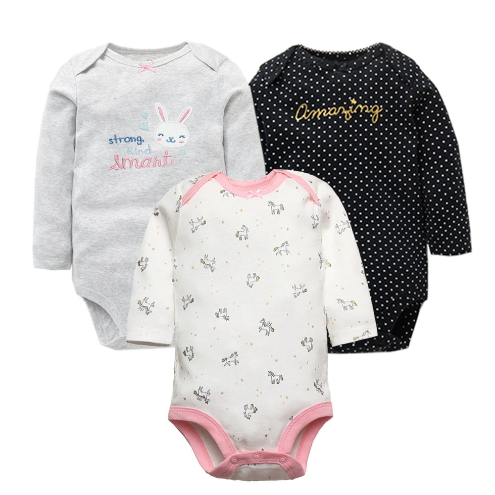 Baby Cotton Long Sleeve Bodysuit