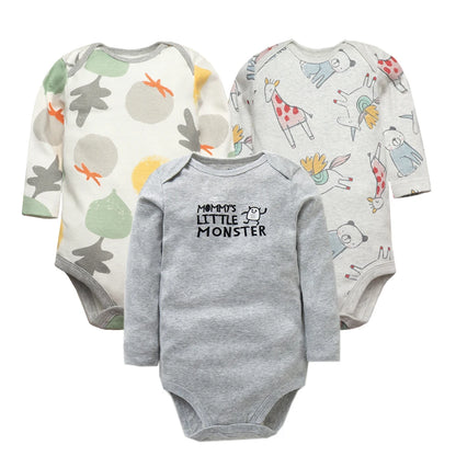 Baby Cotton Long Sleeve Bodysuit