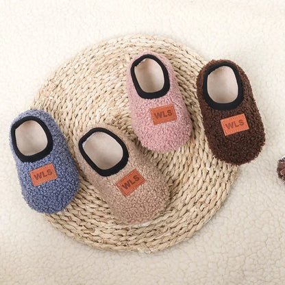 Winter Warm Plush Baby Slippers