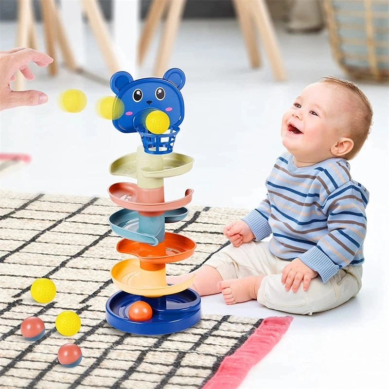 Baby Montessori Rolling Toy Ball