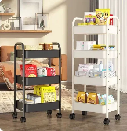 Multi-Layer Rolling Storage Cart