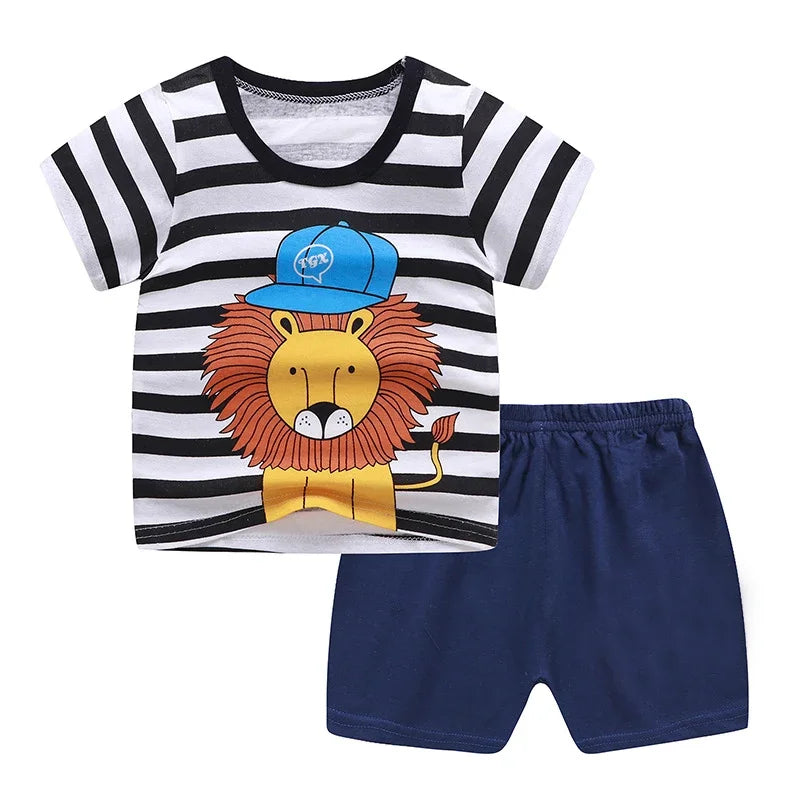 Baby Boy T-Shirt & Shorts Set