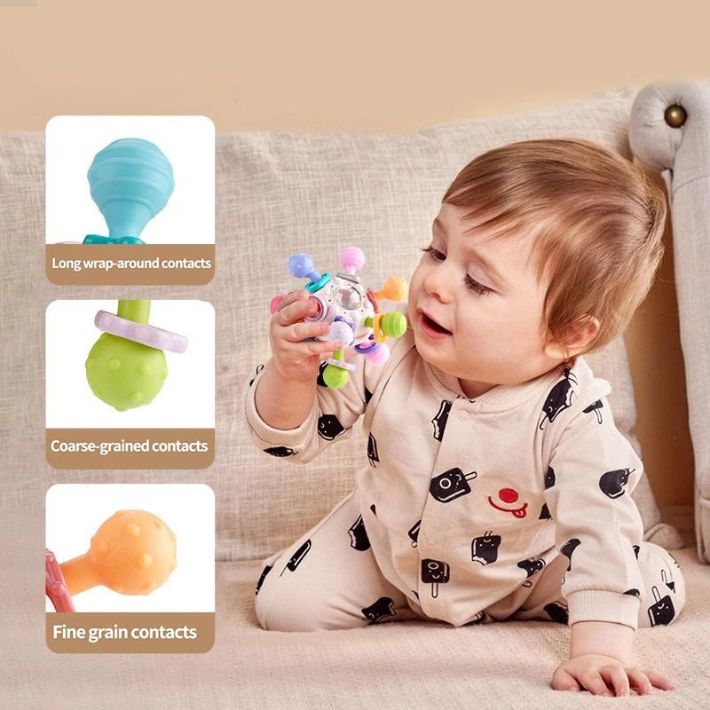 Rotating Rattle Ball Baby Teether