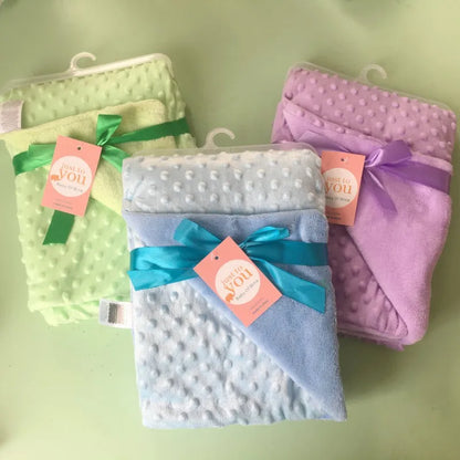 Soft Double Layer Baby Blanket