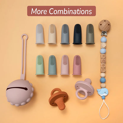 Soft Silicone Baby Finger Toothbrush