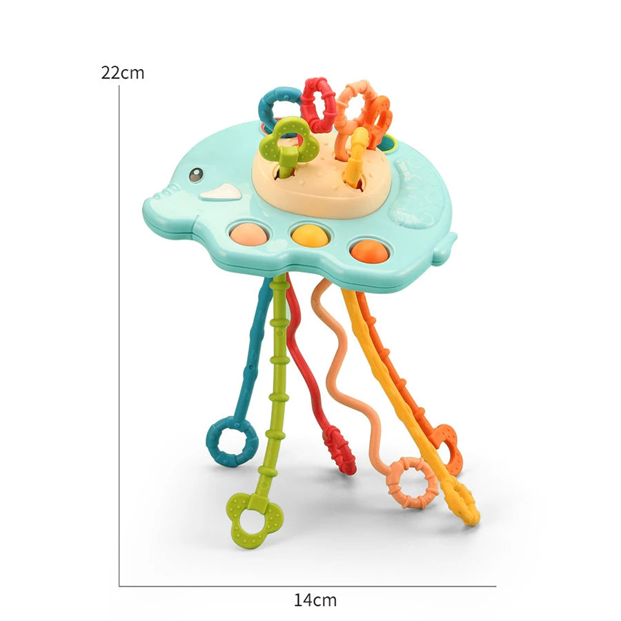 Rotating Rattle Ball Baby Teether