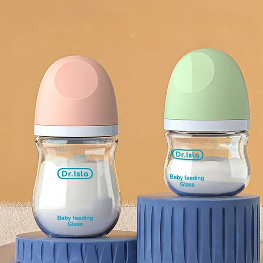 Anti-Colic Glass Baby Bottles