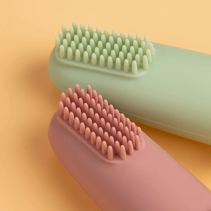 Soft Silicone Baby Finger Toothbrush