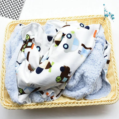 Baby Double Layer Soft Fleece Blanket