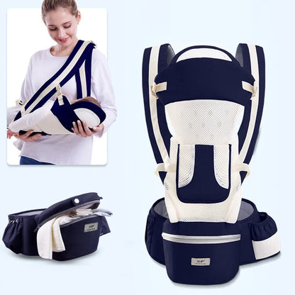 Ergonomic Baby Hipseat Carrier Backpack